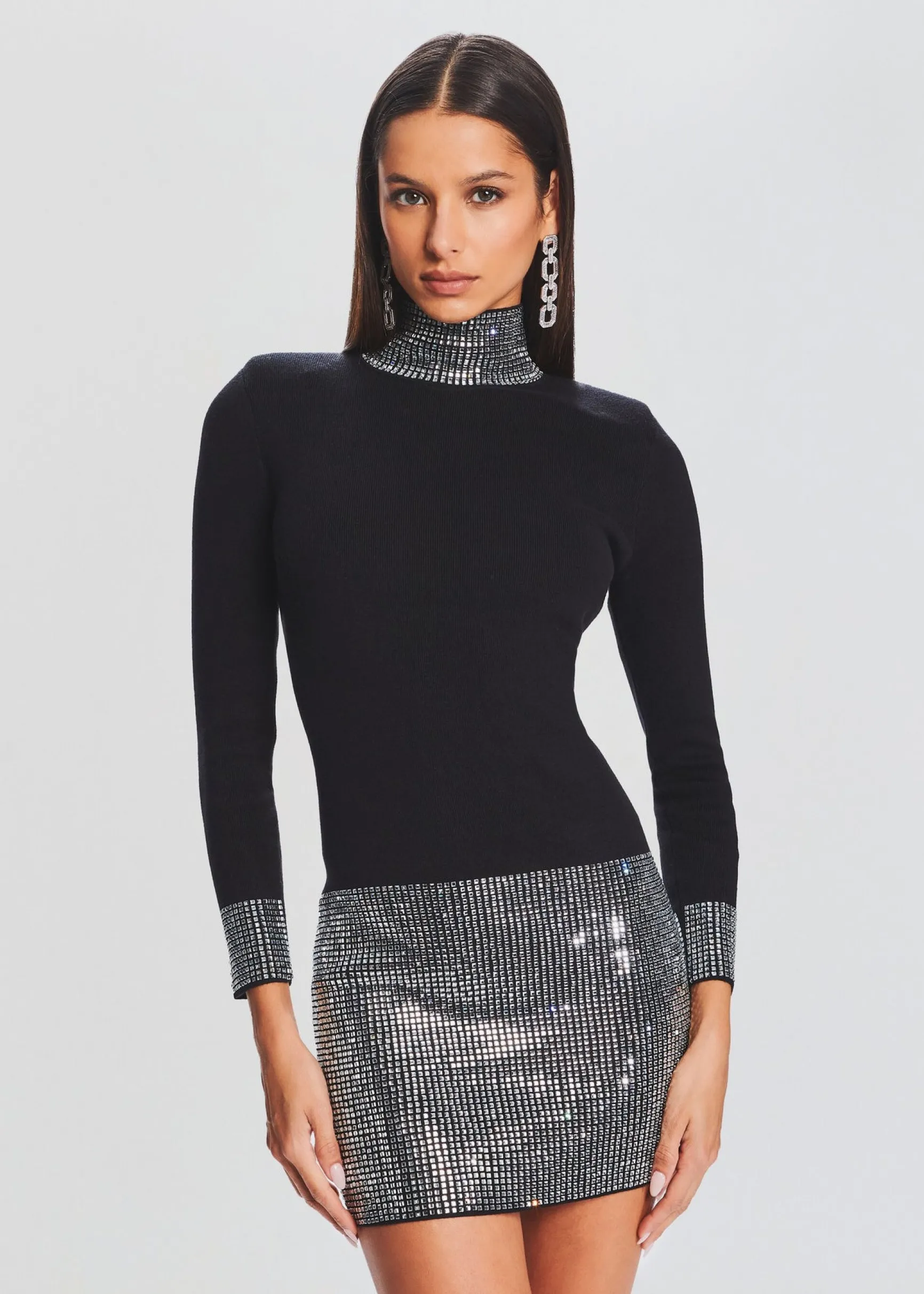 rue_embellished_knit_dres_4-2.webp Dresses*Retrofete Rue Embellished Knit Dress Black