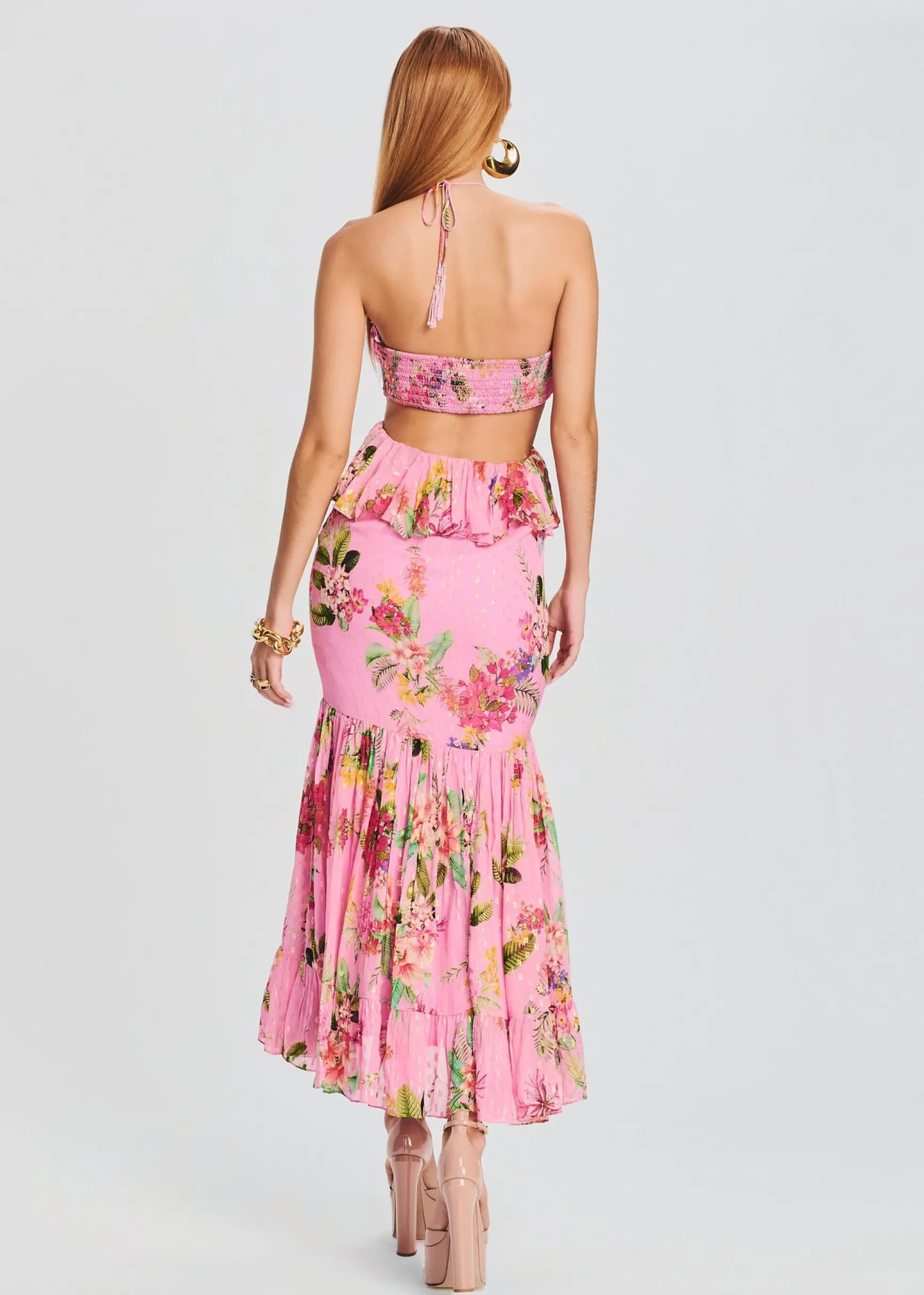 rue_long_dress_3.webp Guest Of*Retrofete Rue Long Dress Colorful Floral Candy Pink