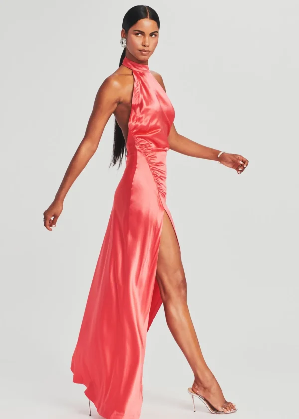 Final Sale*Retrofete Sabrina Dress Coral
