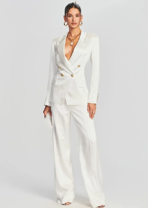 Reception Dresses*Retrofete Saige Blazer Ivory