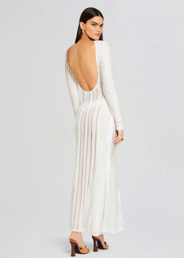 Maxi*Retrofete Saley Long Dress Natural White