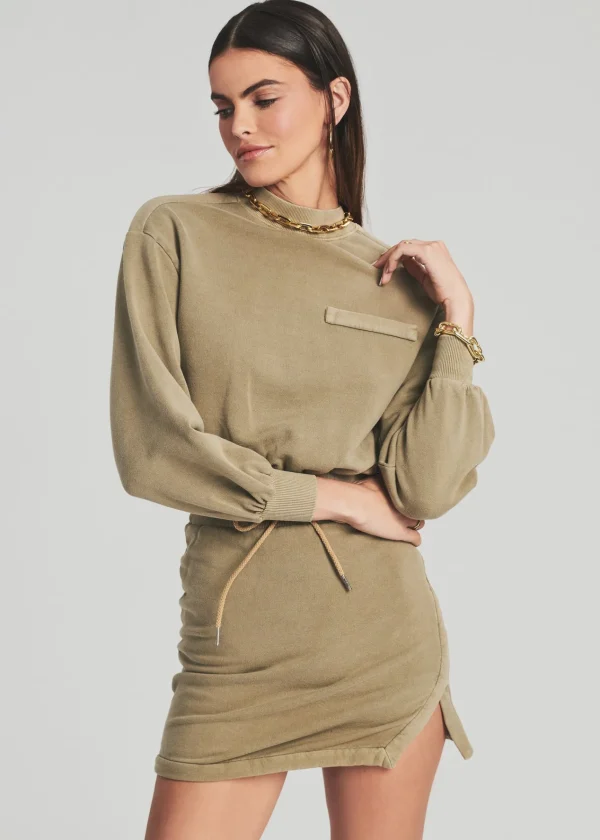 Dresses*Retrofete Samantha Dress Olive Grey