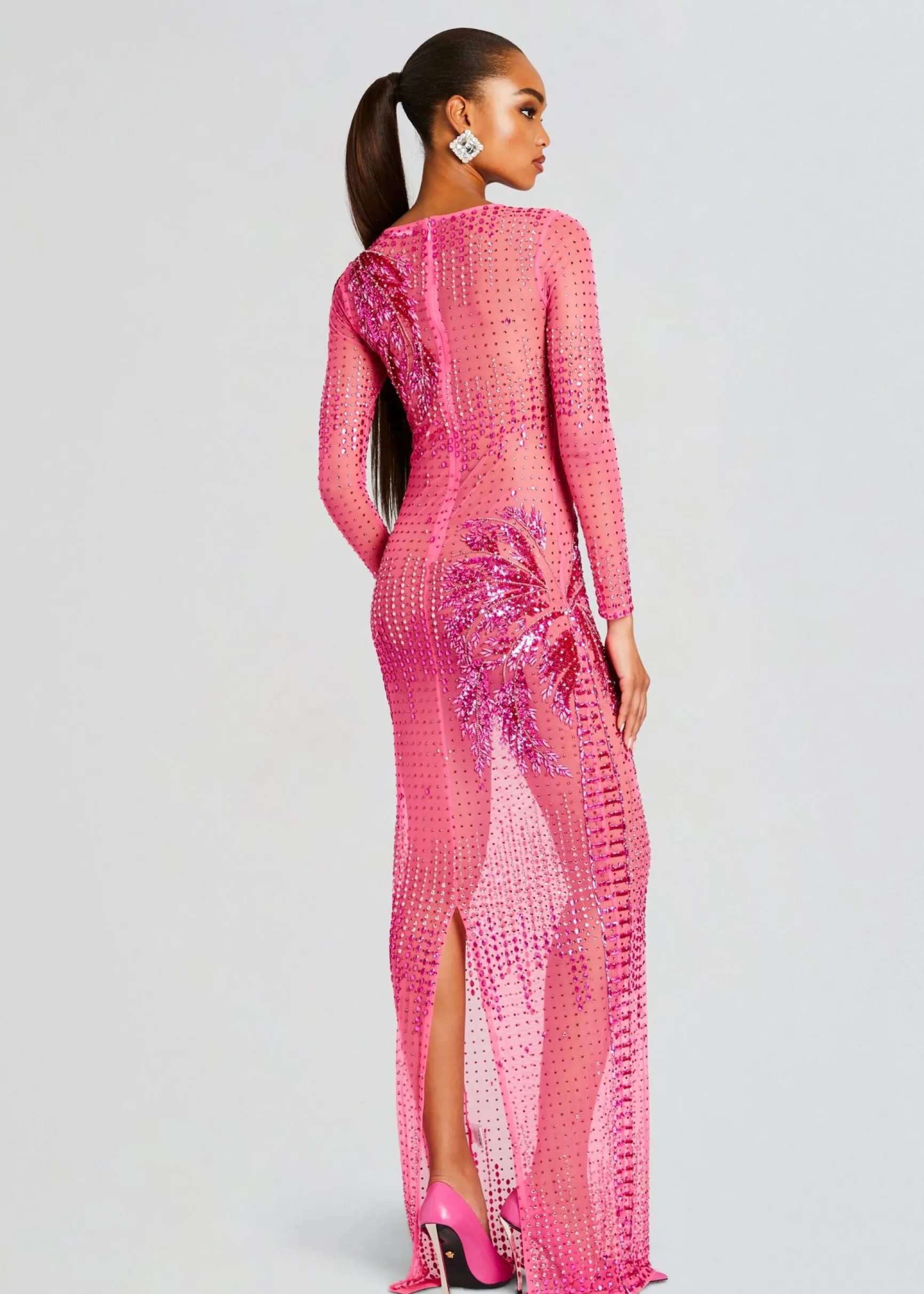 sammy_embellished_dress_3-7.webp Dresses*Retrofete Sammy Embellished Dress Ultra Pink
