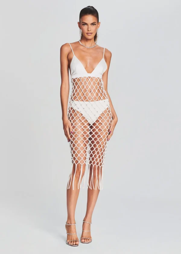 RETROFÊTE*Retrofete Sandra Dress White