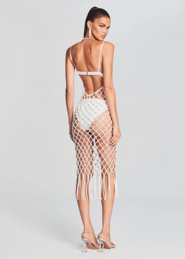 RETROFÊTE*Retrofete Sandra Dress White