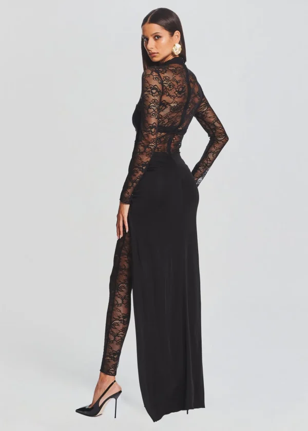 RETROFÊTE*Retrofete Saphhira Lace Dress Black