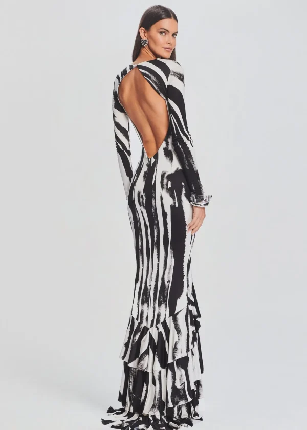 RETROFÊTE*Retrofete Sara Dress Zebra Ink