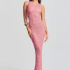 RETROFÊTE*Retrofete Sasha Sequin Dress Bubblegum Pink