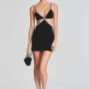 RETROFÊTE*Retrofete Sharlene Dress Black/Silver