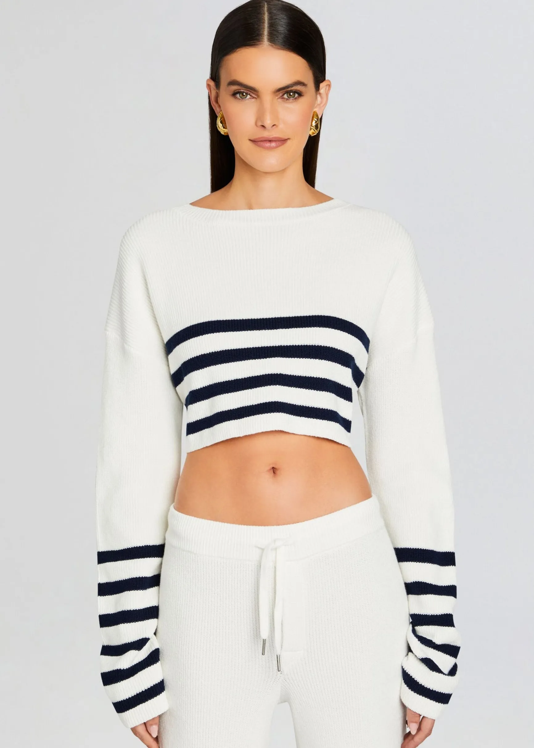 sharlie_sweater_0.webp Trending*Retrofete Sharlie Sweater White/ Navy