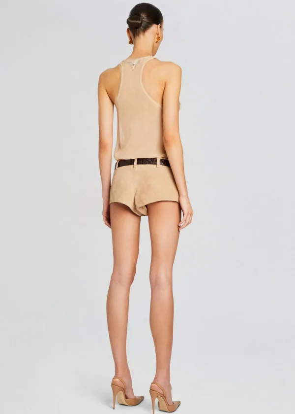RETROFÊTE*Retrofete Shye Silk Top Nude