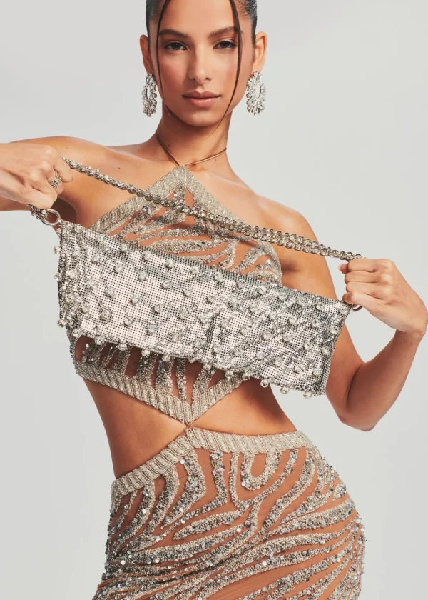 Accessories*Retrofete Simone Metal Bag Silver