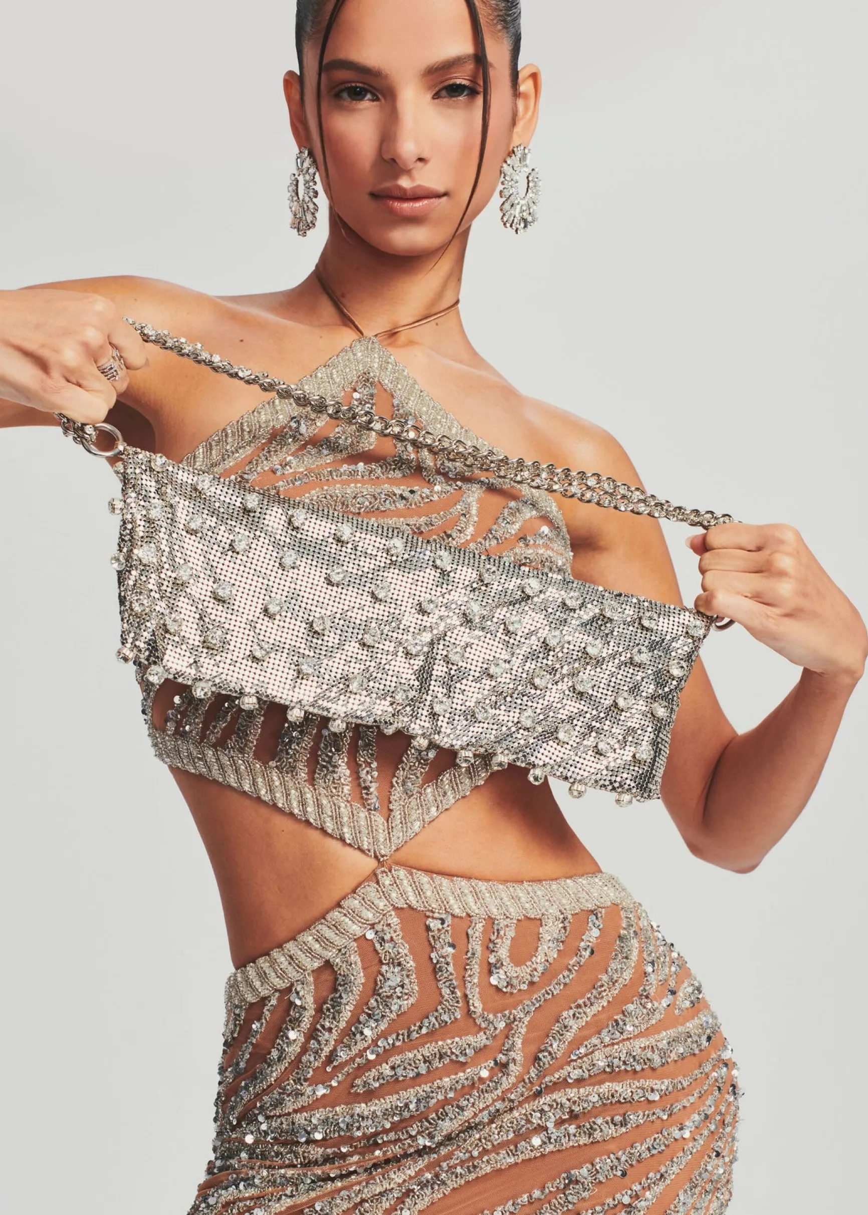 simone_metal_bag_1.webp Honeymoon Looks*Retrofete Simone Metal Bag Silver