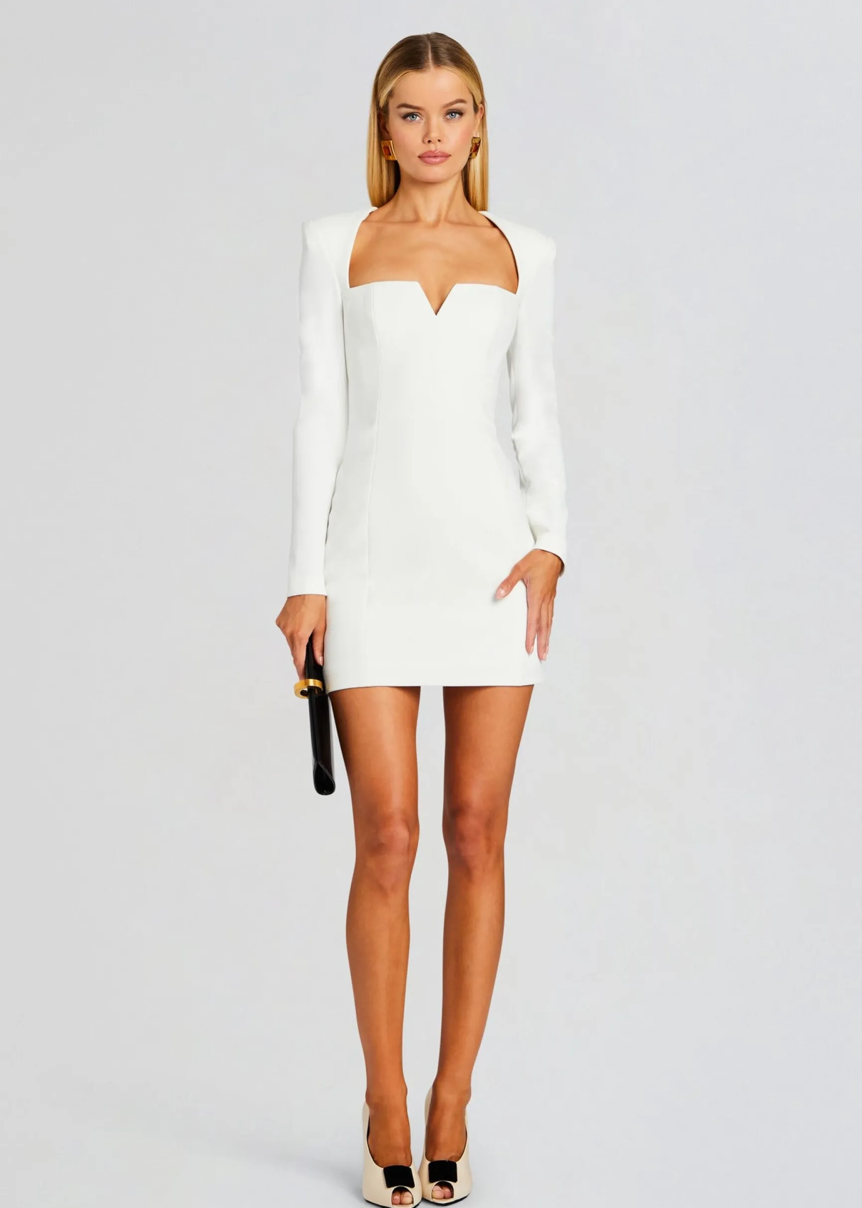 simone_mini_v_dress_0-1.webp Rehearsal Dinner*Retrofete Simone Mini V Dress White