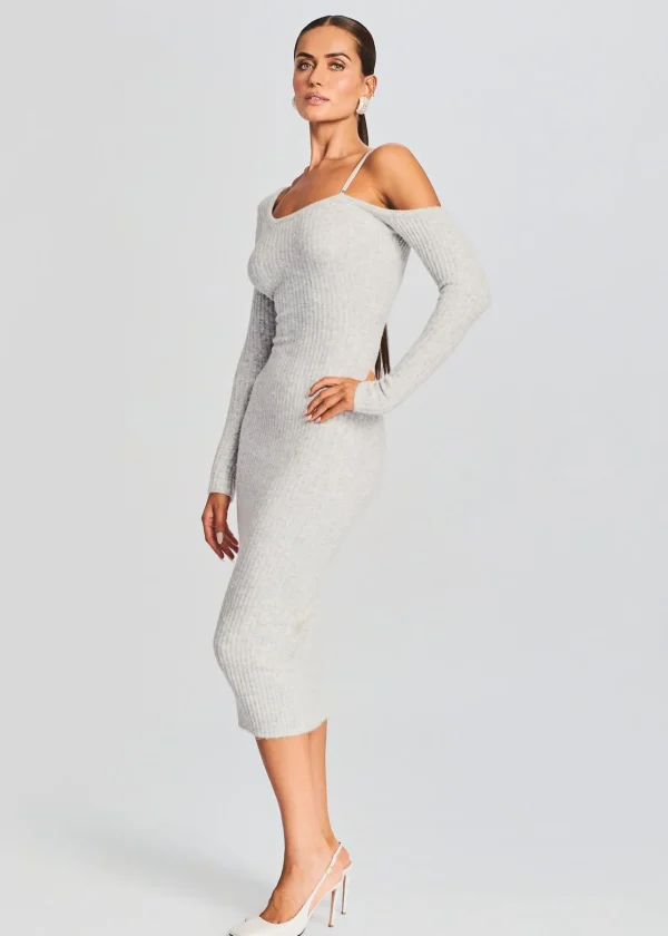 Midi*Retrofete Siren Dress Silver