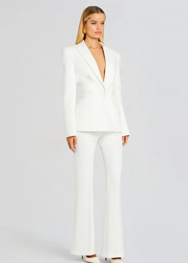 Night Out*Retrofete Sloan Structured Blazer White