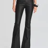 Denim*Retrofete Sloane Coated Denim Flare Jean Coated Black