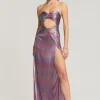 RETROFÊTE*Retrofete Soleil Dress Lilac Aurora
