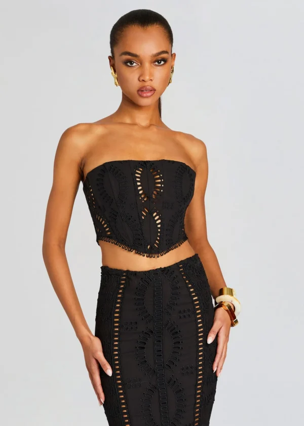 Day to Night*Retrofete Sting Bustier Black Samoa