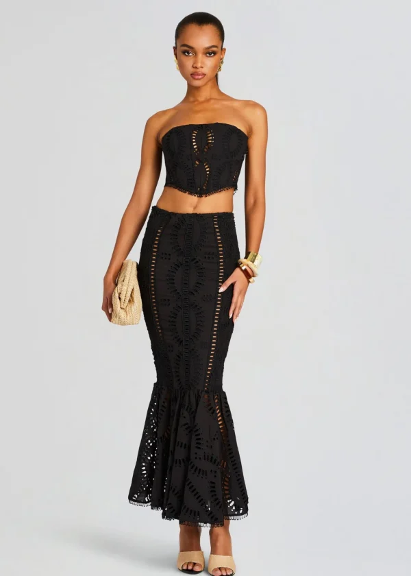 Resort '24*Retrofete Sting Bustier Black Samoa