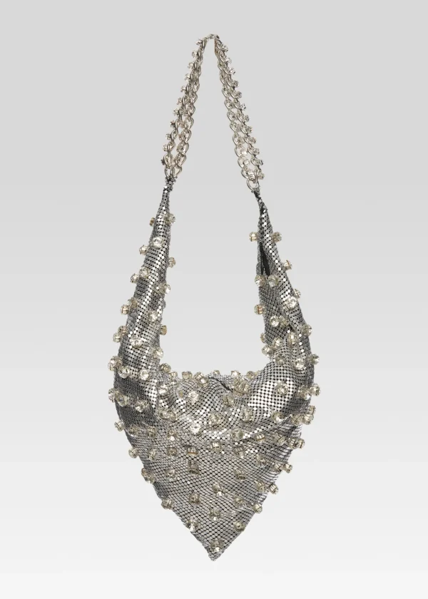Handbags*Retrofete Sunita Metal Bag Silver