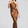 Maxi*Retrofete Sylvia Dress Cognac
