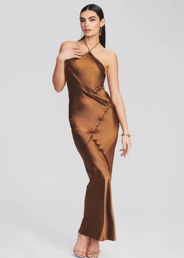 Dresses*Retrofete Sylvia Dress Cognac