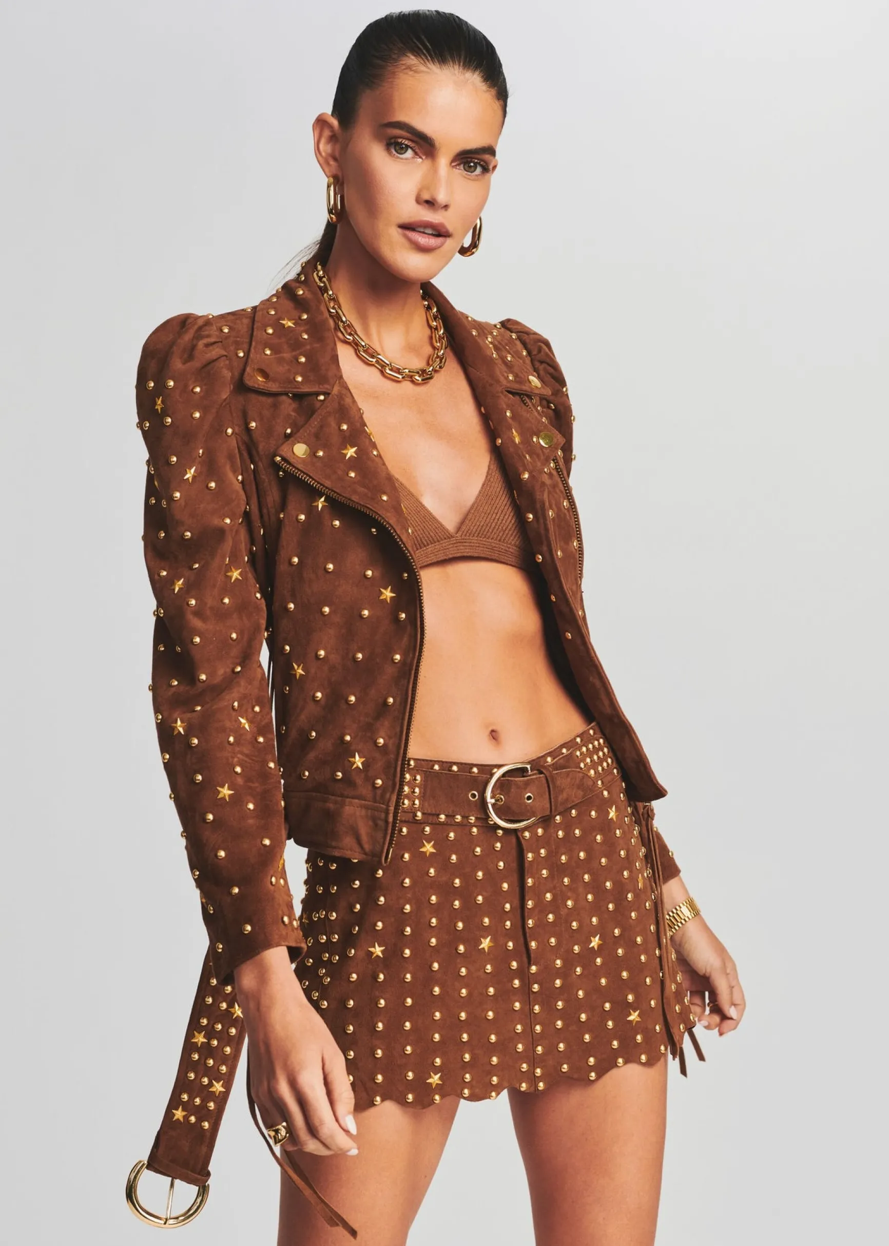 tai_suede_studded_jacket_0.webp Jackets*Retrofete Tai Suede Studded Jacket Cognac