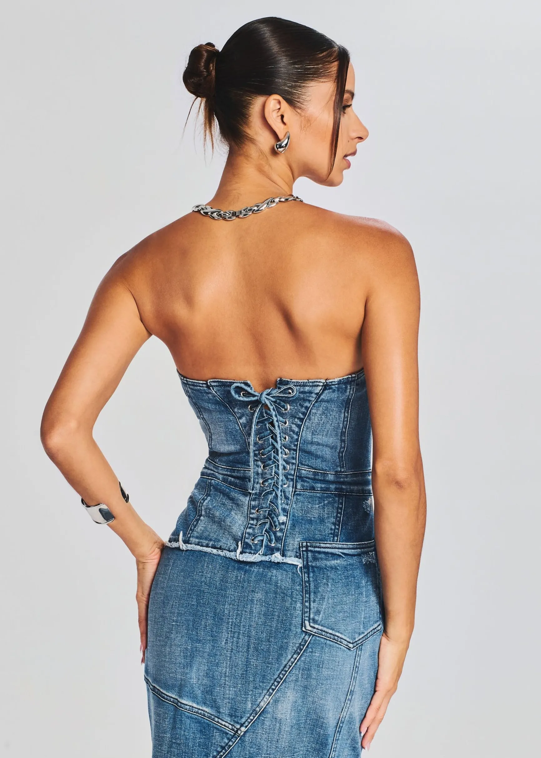 tamara_denim_dress_1.webp Dresses*Retrofete Tamara Denim Dress Sea