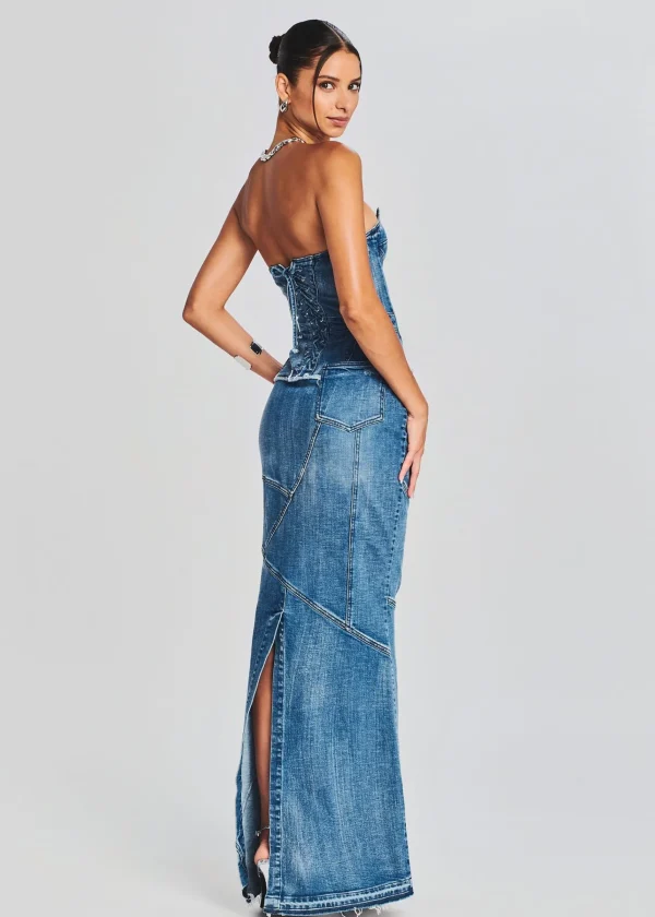 Dresses*Retrofete Tamara Denim Dress Sea