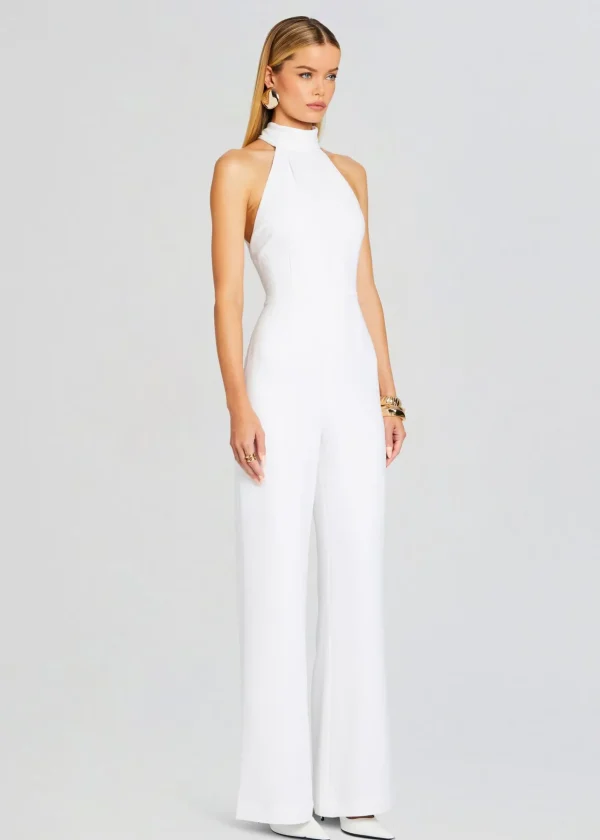 Resort '24*Retrofete Taylor Tie Back Jumpsuit White