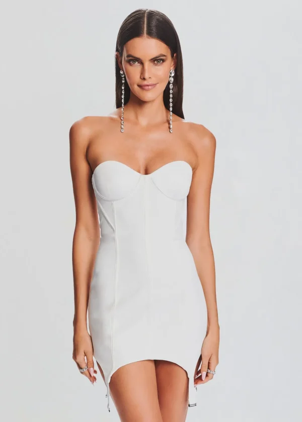 RETROFÊTE*Retrofete Tegan Dress White
