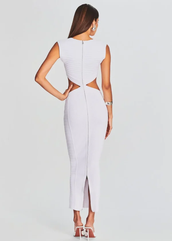Rehearsal Dinner*Retrofete Tempo Bandage Knit Dress White