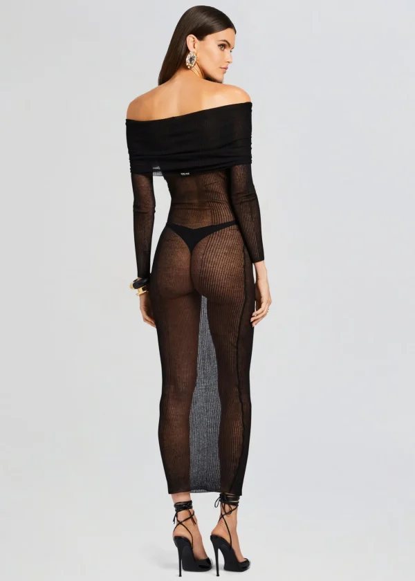 Sheer Bliss*Retrofete Tondra Dress Black
