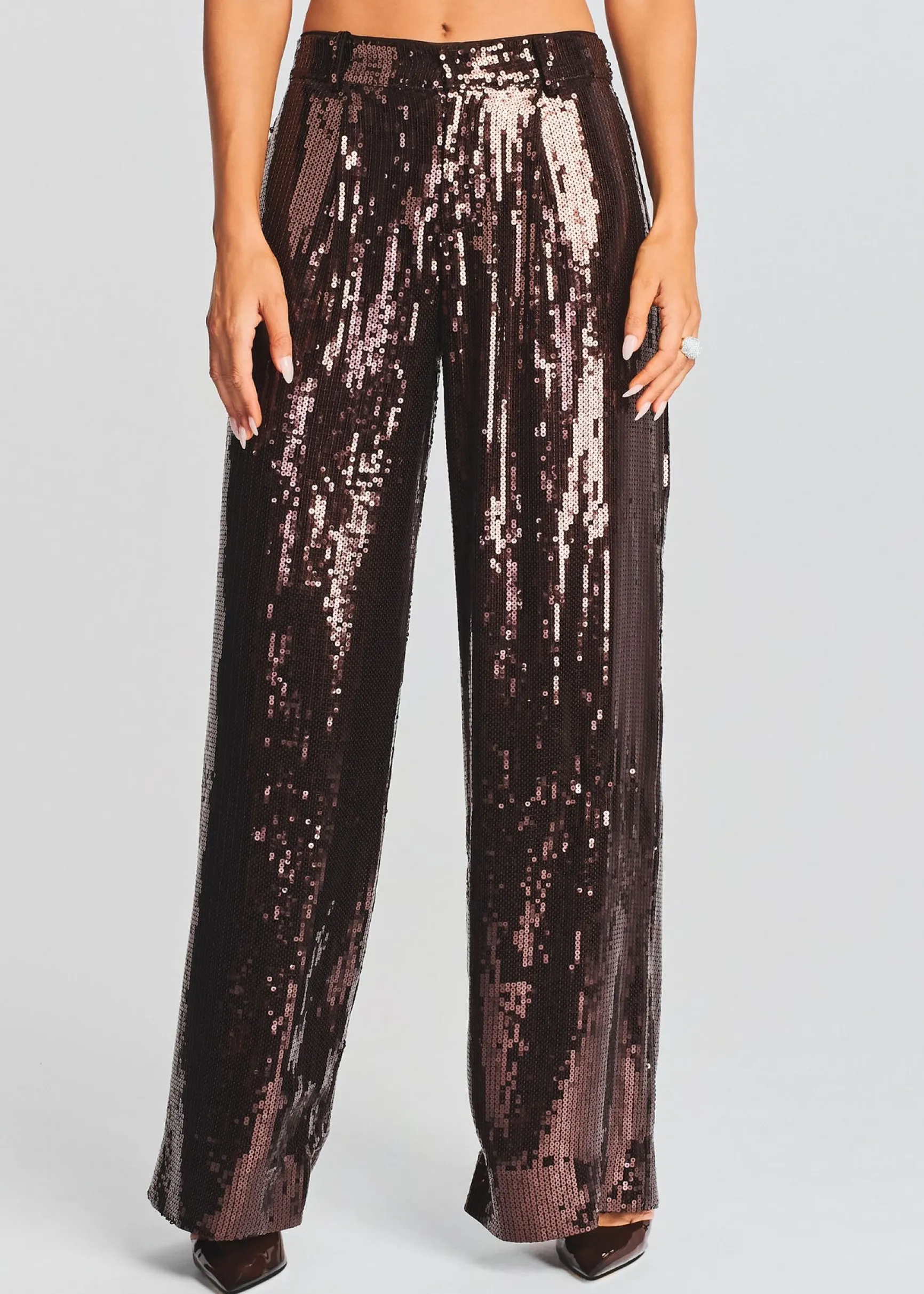 trinity_sequin_pant_0.webp Business Chic*Retrofete Trinity Sequin Pant Dark Chocolate