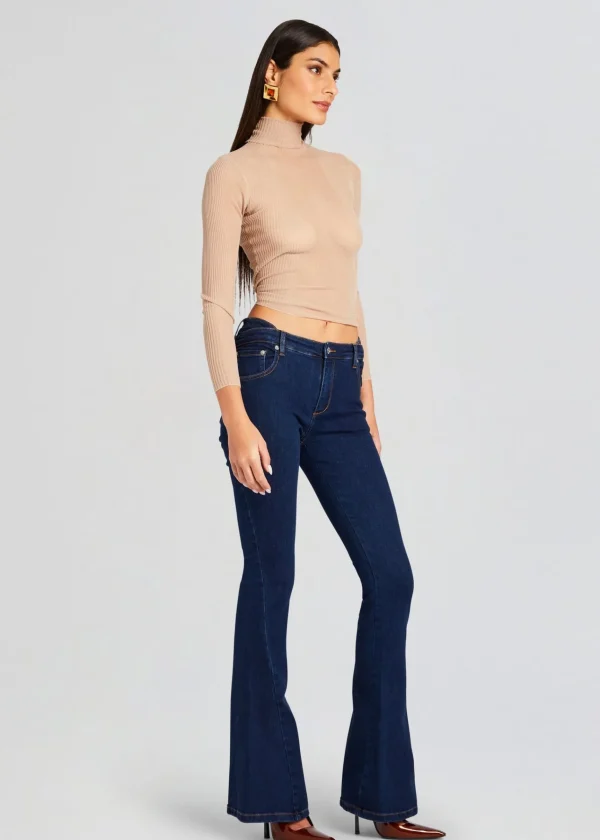 Bottoms*Retrofete Trisha Flare Pant Deep Sea