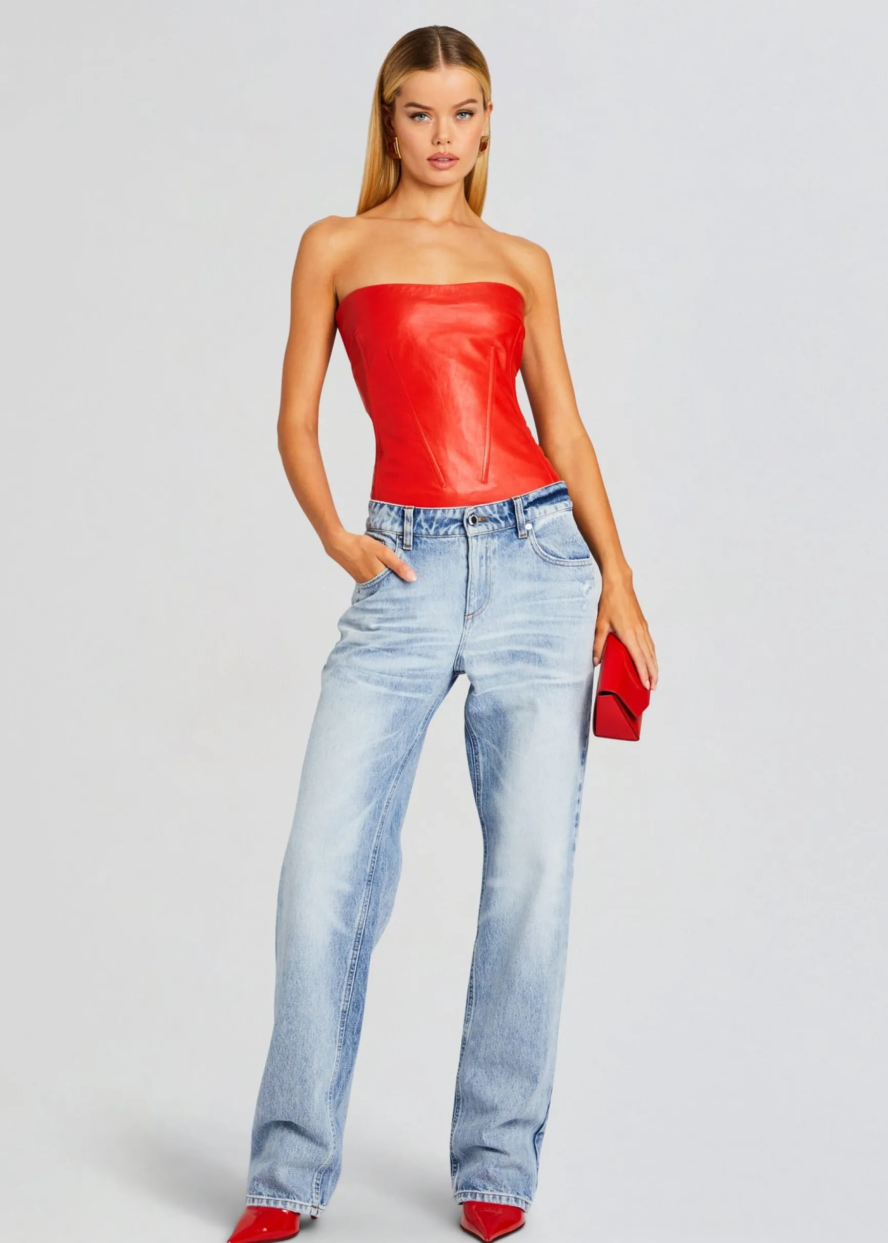 veda_leather_top_1-1.webp Night Out*Retrofete Veda Leather Top Fiery Red