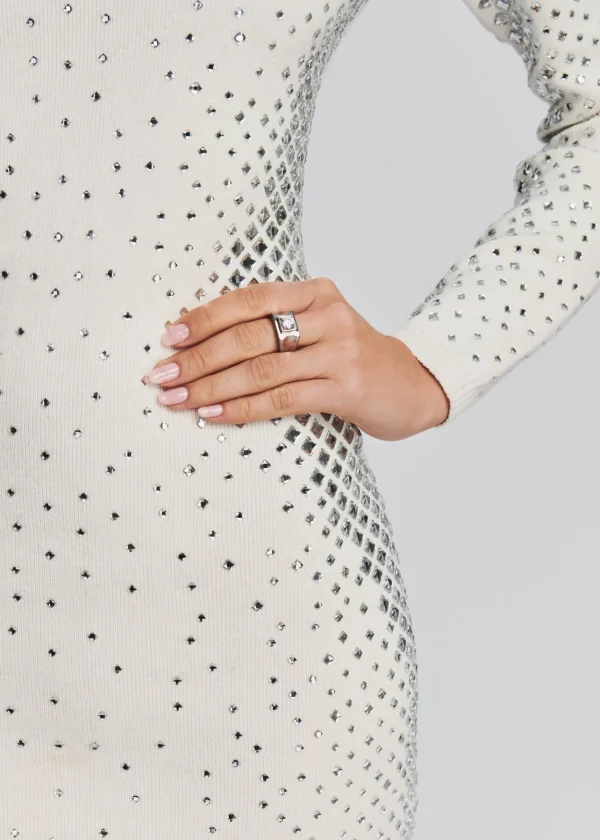 RETROFÊTE*Retrofete Velma Dress White