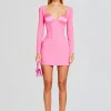 Trending*Retrofete Veronica Dress Hyper Pink