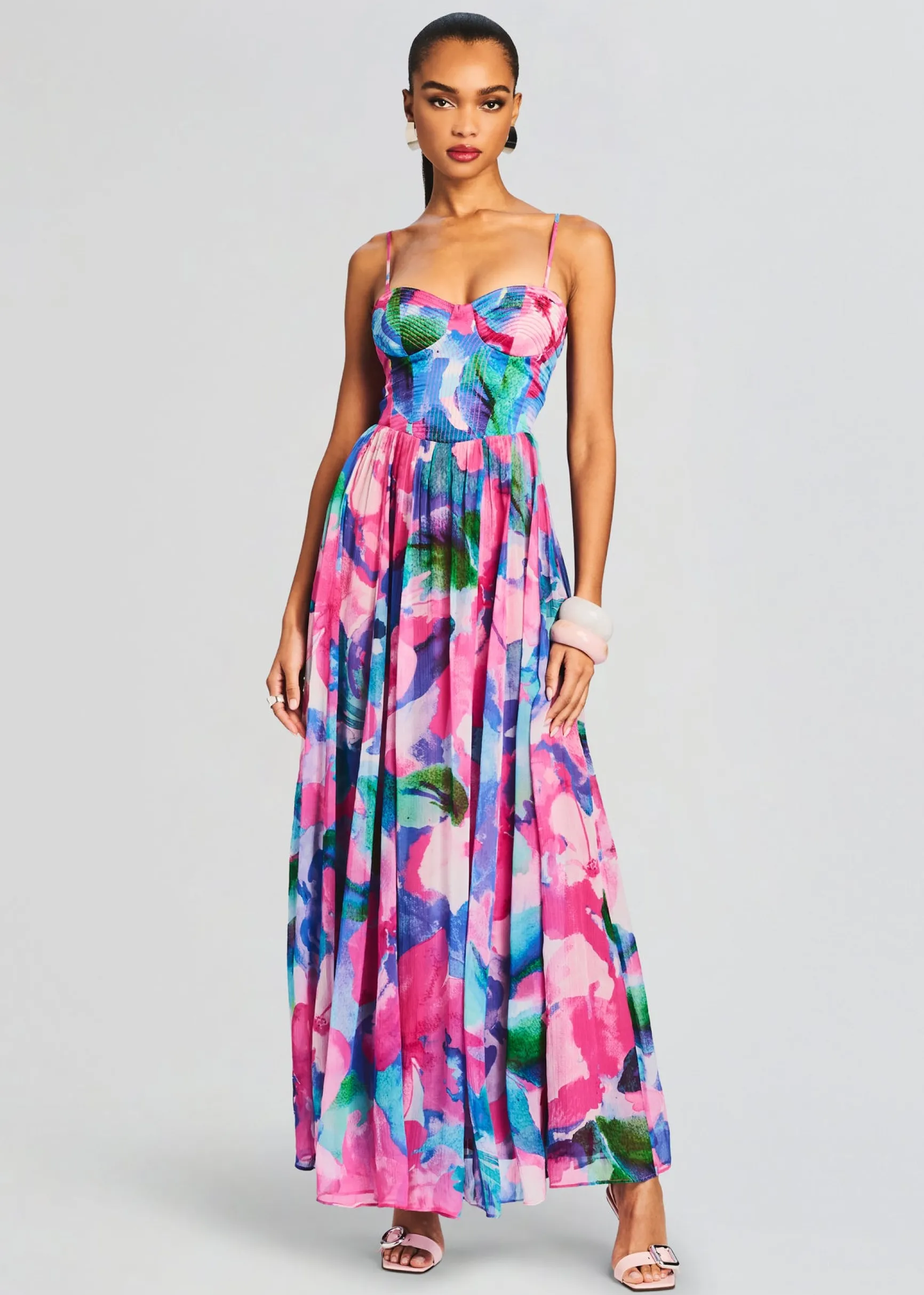 vesa_corset_long_dress_0-3.webp Dresses*Retrofete Vesa Corset Long Dress Multicolor