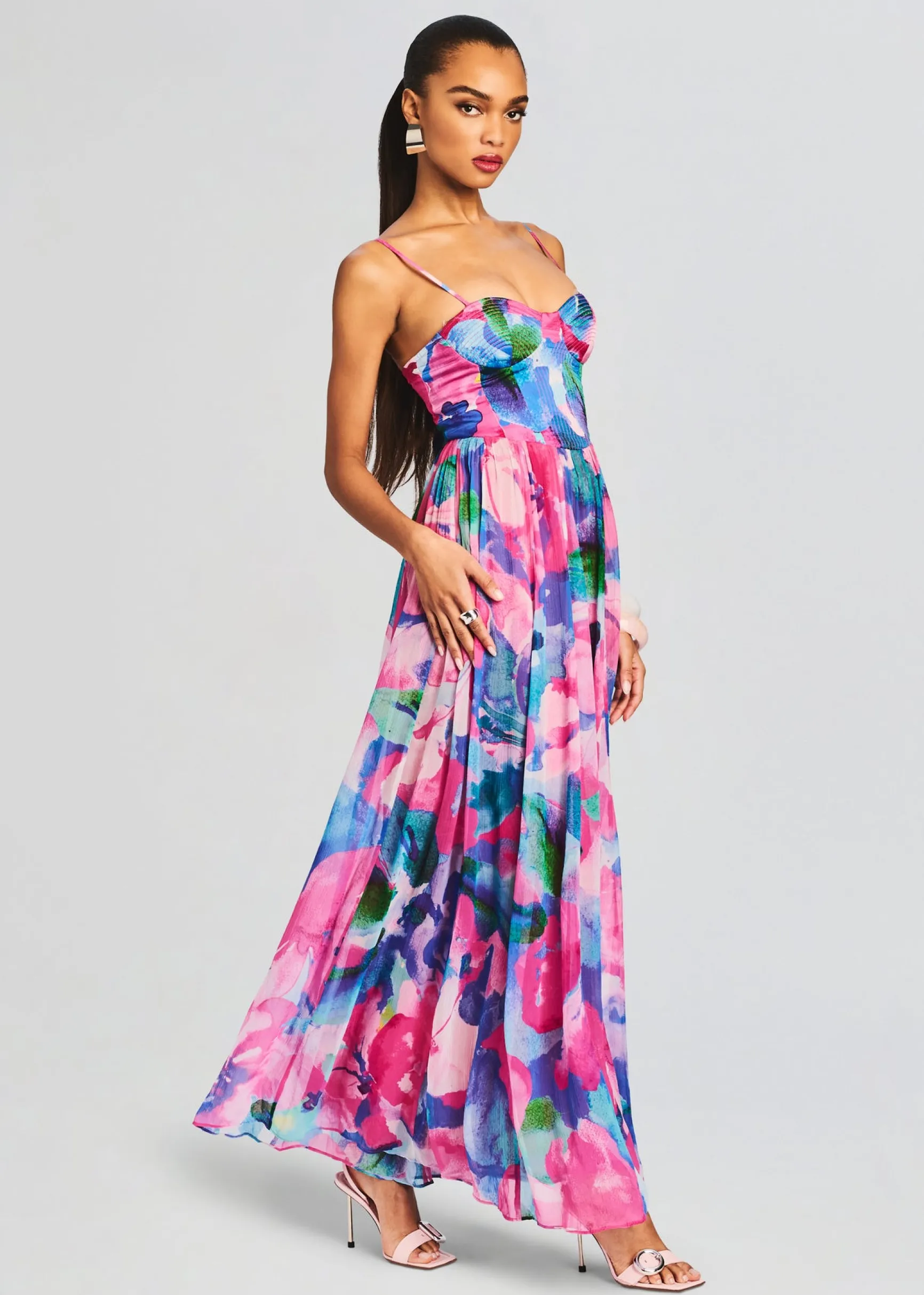 vesa_corset_long_dress_2-3.webp Dresses*Retrofete Vesa Corset Long Dress Multicolor