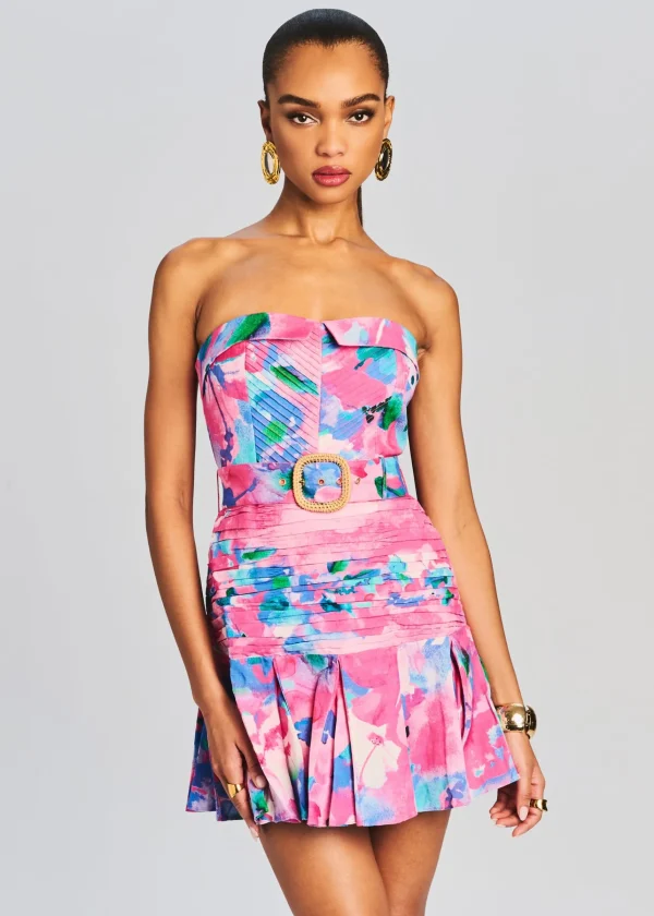 Exclusively Ours*Retrofete Vesa Short Dress Multicolor