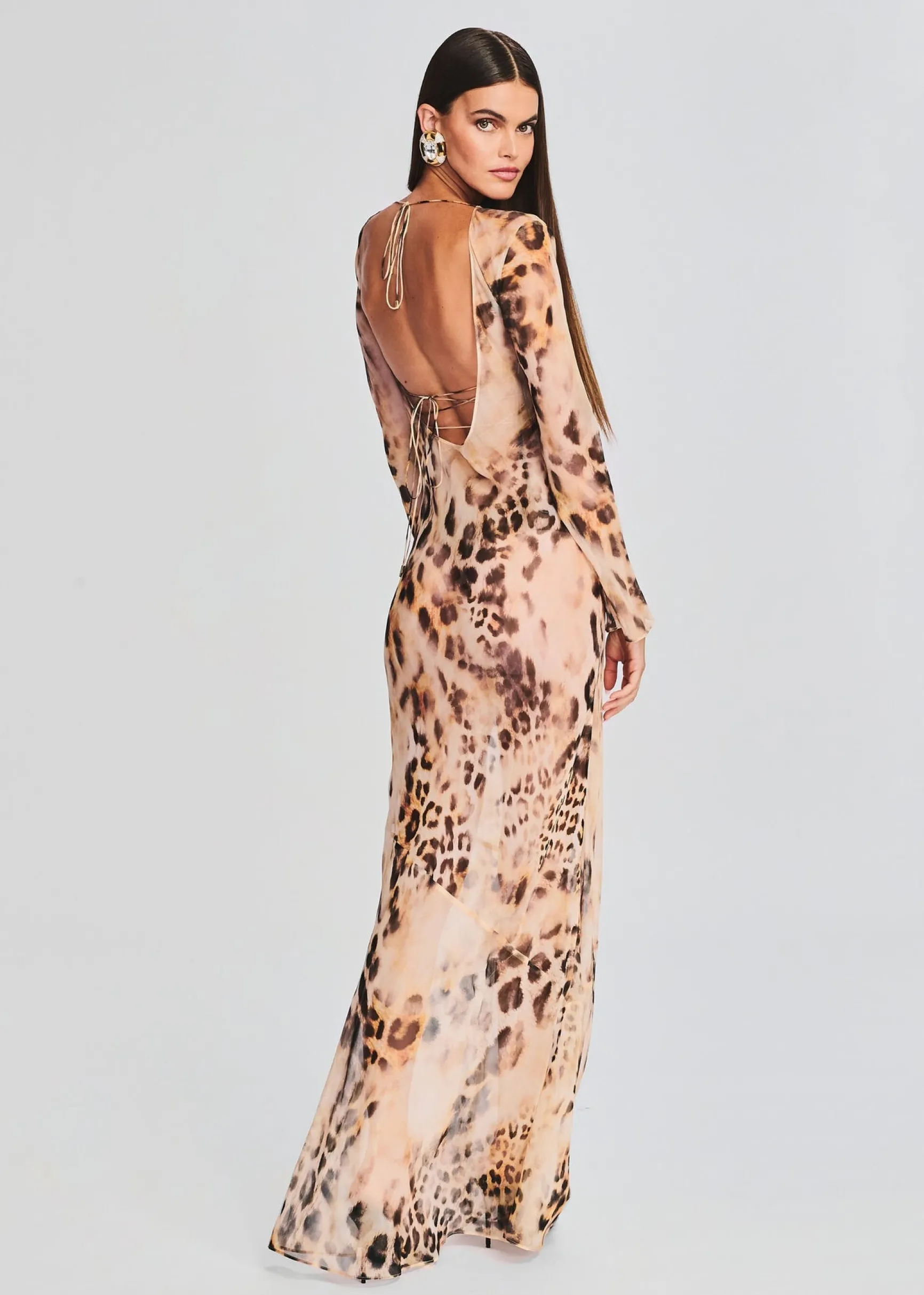 vienna_silk_dress_3-4.webp Maxi*Retrofete Vienna Silk Dress Vintage Cheetah