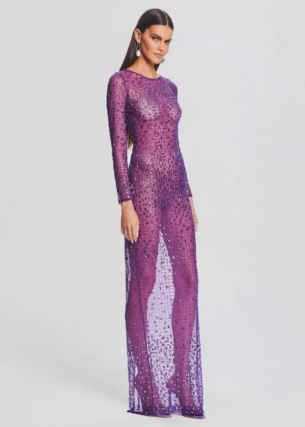 Bridal Party*Retrofete Vinci Sequin Dress Amethyst