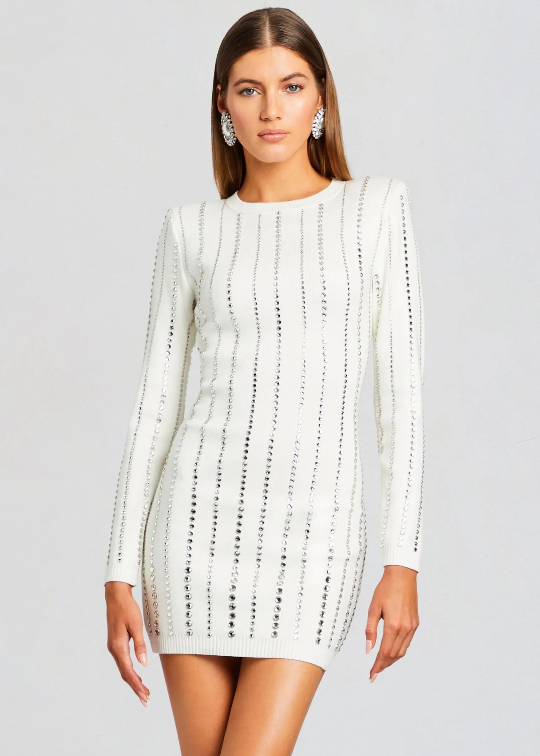 virginia_embellished_knit_1-6.webp Dresses*Retrofete Virginia Embellished Knit Dress White