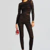 Resort '24*Retrofete Virgo Catsuit Black