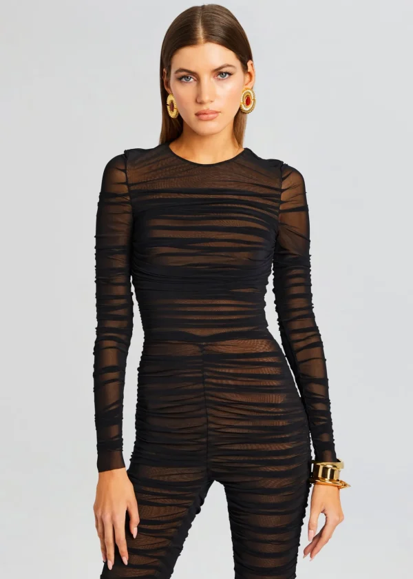 Jumpsuits*Retrofete Virgo Catsuit Black