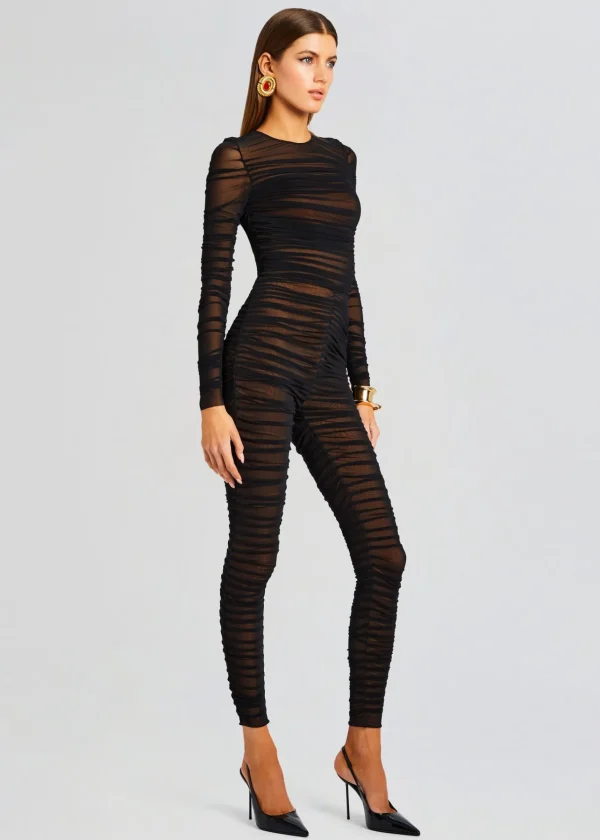Resort '24*Retrofete Virgo Catsuit Black