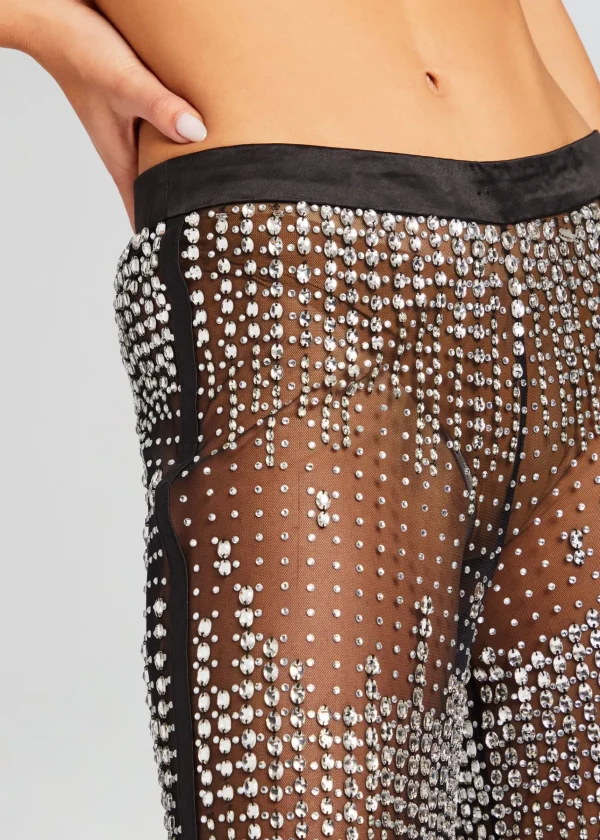 Night Out*Retrofete Vondra Sequin Pant Black/Silver