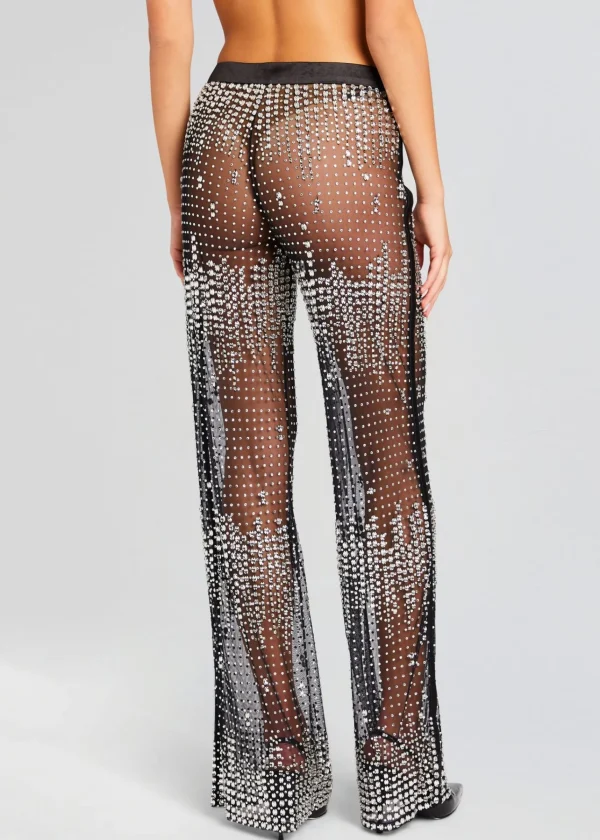 RETROFÊTE*Retrofete Vondra Sequin Pant Black/Silver